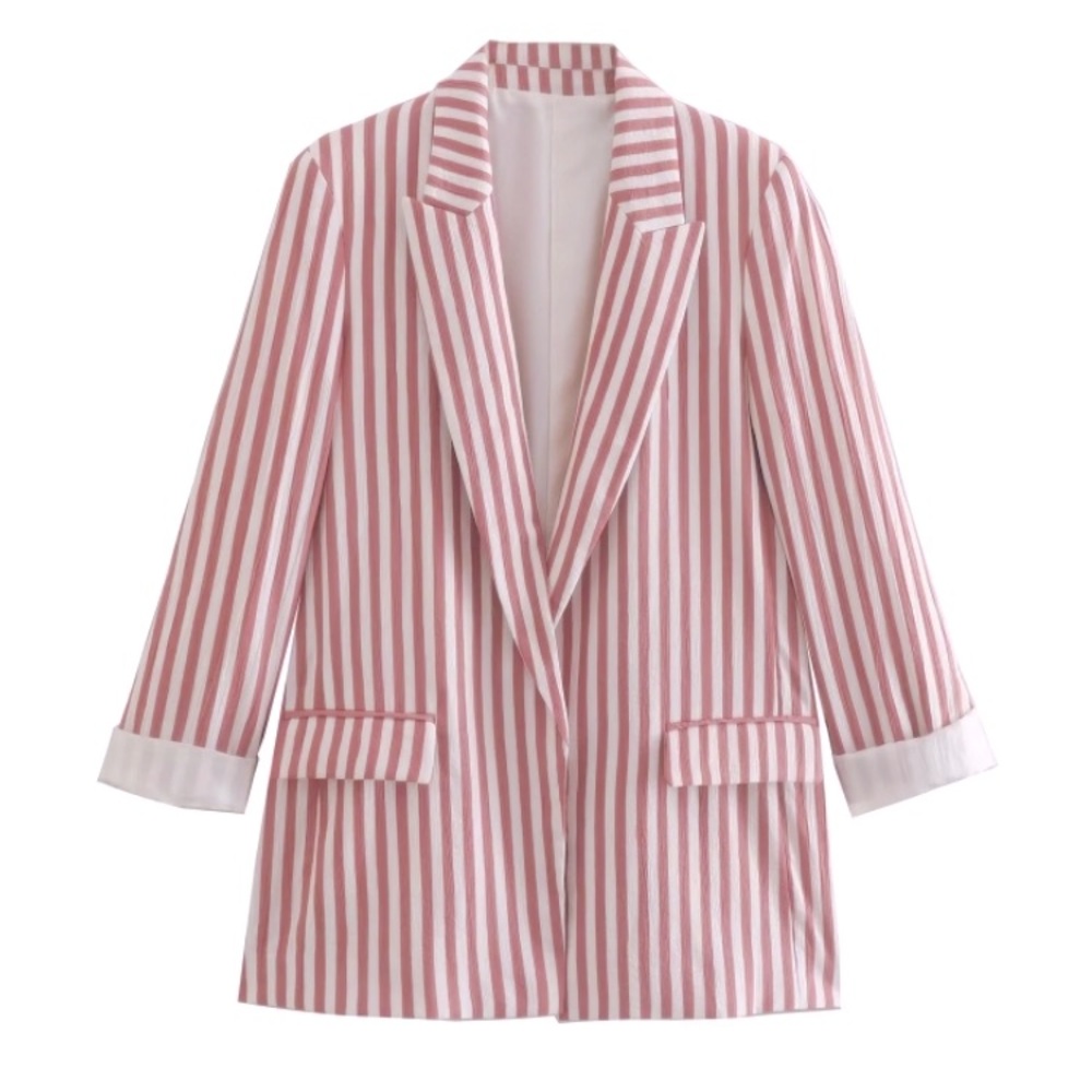 Zara Stripe Blazer